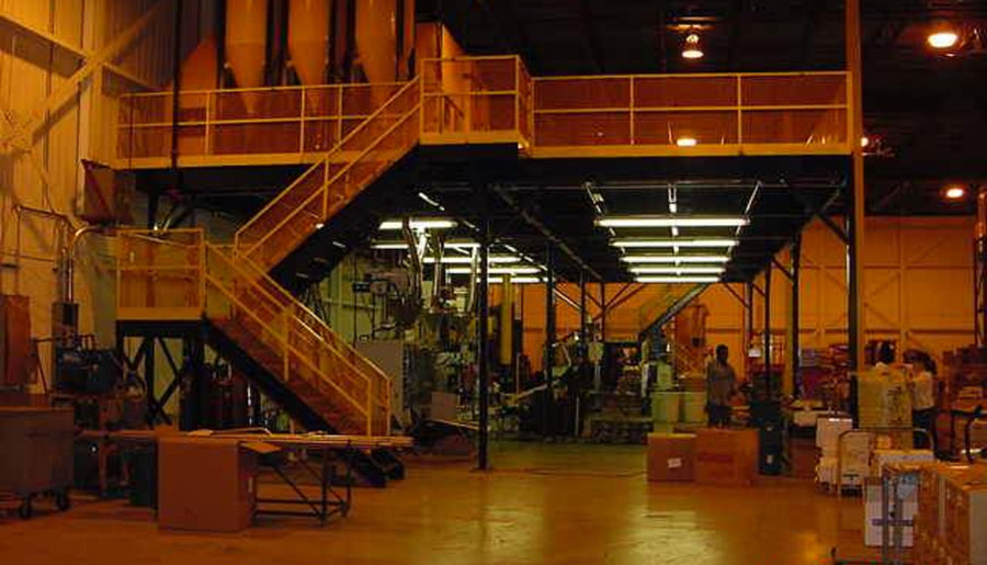 Mezzanine with Stairs