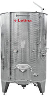 PZPK TANK: tank with air cap and slope bottom