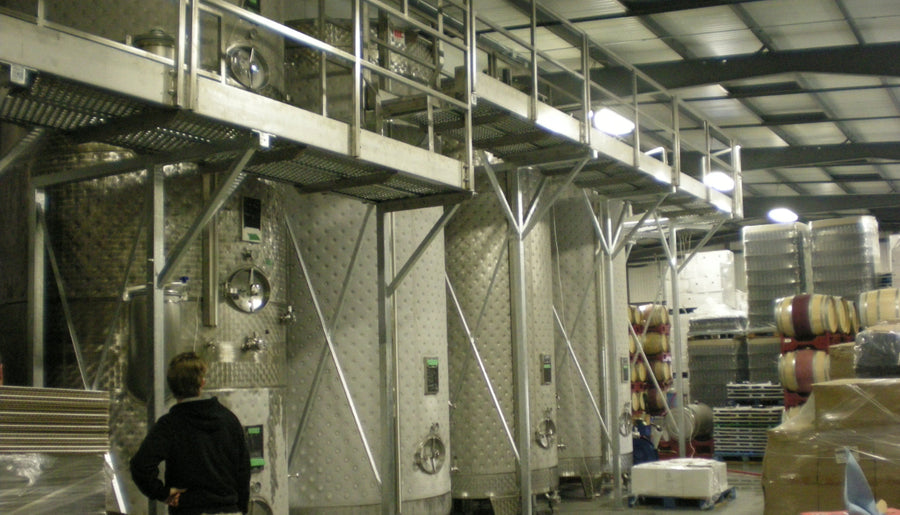 Wine Tanks Catwalk