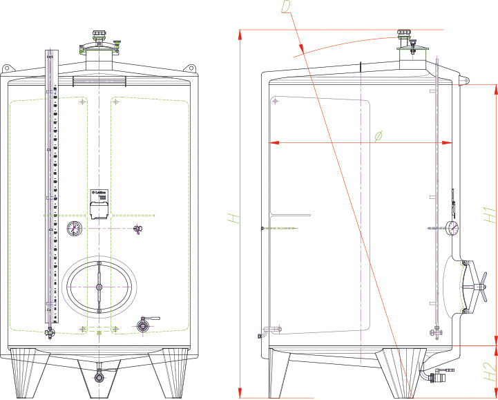 IZO TANK: insulated tank