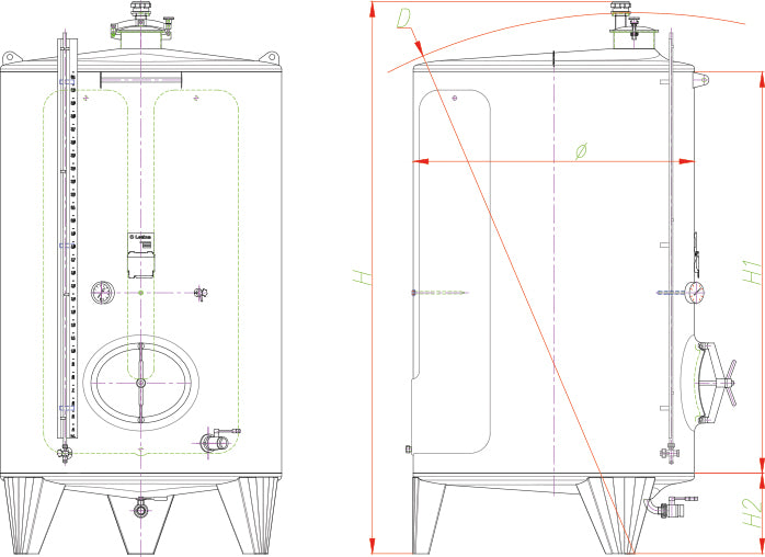 Z TANK: closed tank