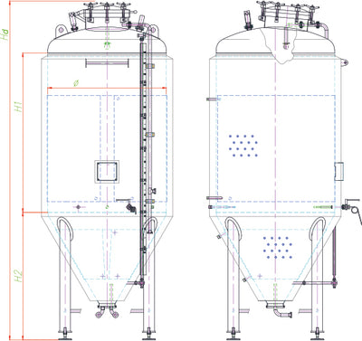 ZB TANK: beer fermentation tank